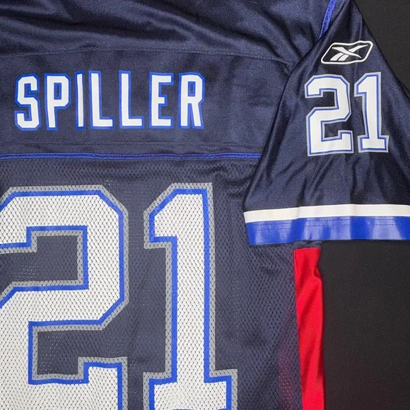 CJ Spiller #28 Buffalo Bills NFL Vintage Reebok Football Jersey Men's Size Small - Picture 4 of 6